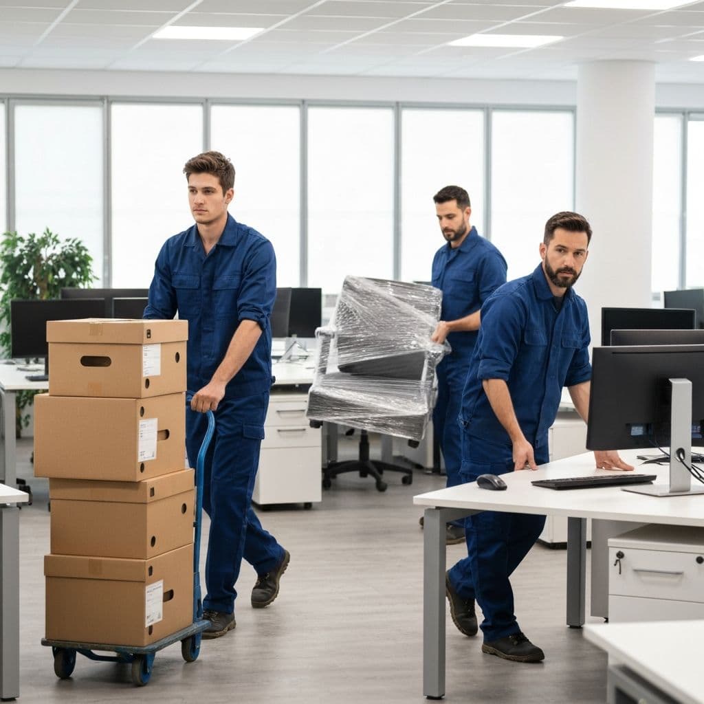 MoveSafe Relocation commercial moving services - office relocation and business moving specialists